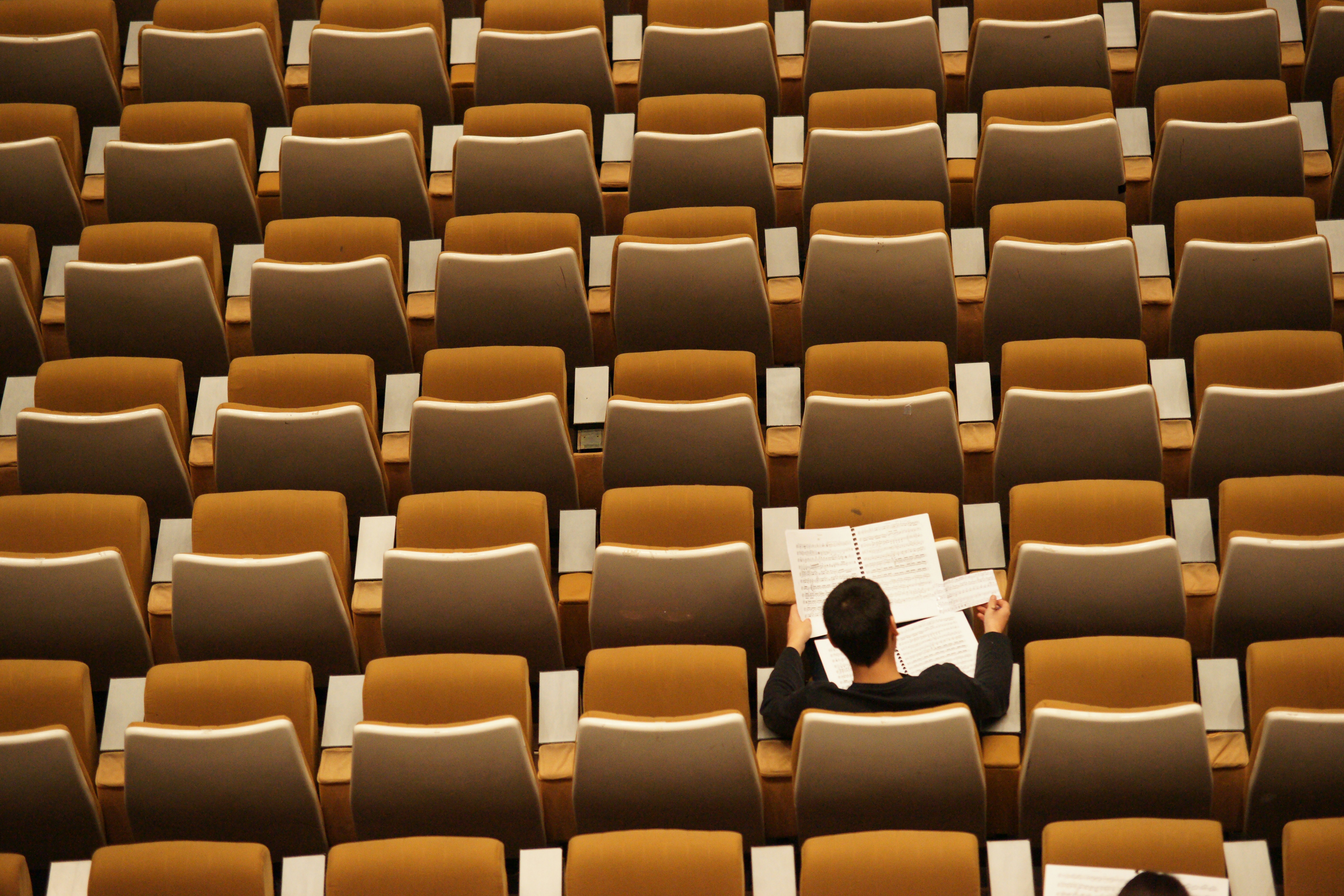 Student preparing for the CELPIP test